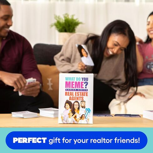 What Do You Meme?® Real Estate Agents Edition - Adult Card Games for Game Night by What Do You Meme?® in Saudi Arabia