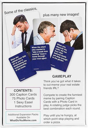 What Do You Meme?® Real Estate Agents Edition - Adult Card Games for Game Night by What Do You Meme?® in Saudi Arabia