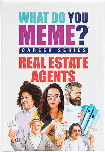 What Do You Meme?® Real Estate Agents Edition - Adult Card Games for Game Night by What Do You Meme?® in Saudi Arabia