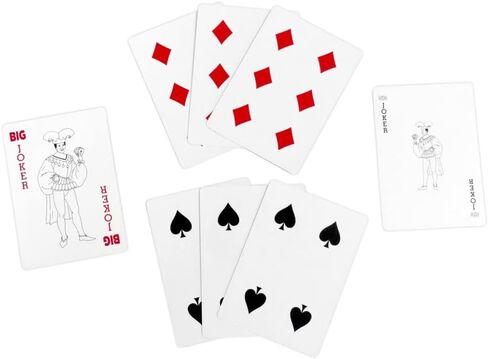 Regal Games - Hoosier Player’s Euchre Card Game Set - Pre-Stripped to 44 Cards for Classic Euchre - Fun, Family-Friendly Group Card Game - Ideal for 2-4 Players Ages 8+ - Includes Score Pad - 2 Pack in Saudi Arabia