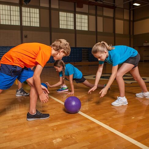 Champion Sports Rhino Skin Low Bounce Dodgeball Sets - Multiple Colors and Unique Styles in Saudi Arabia