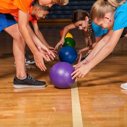 Champion Sports Rhino Skin Low Bounce Dodgeball Sets - Multiple Colors and Unique Styles in Saudi Arabia