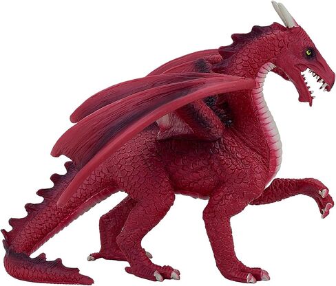 MOJO Red Dragon Realistic Fantasy Toy Replica Hand Painted Figurine in Saudi Arabia