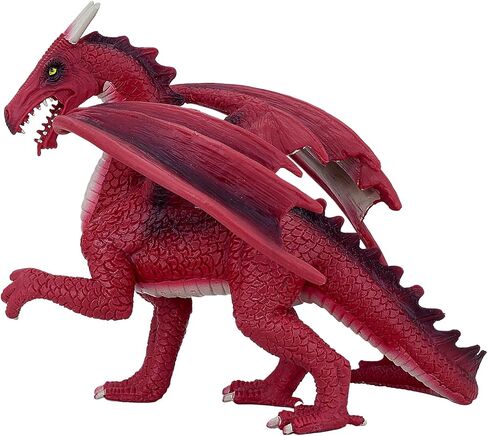 MOJO Red Dragon Realistic Fantasy Toy Replica Hand Painted Figurine in Saudi Arabia