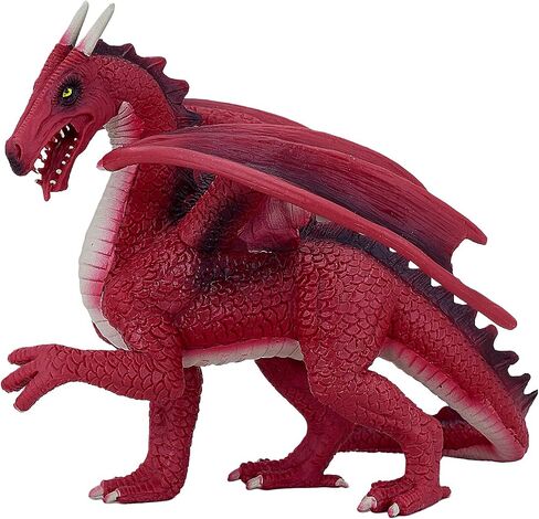MOJO Red Dragon Realistic Fantasy Toy Replica Hand Painted Figurine in Saudi Arabia