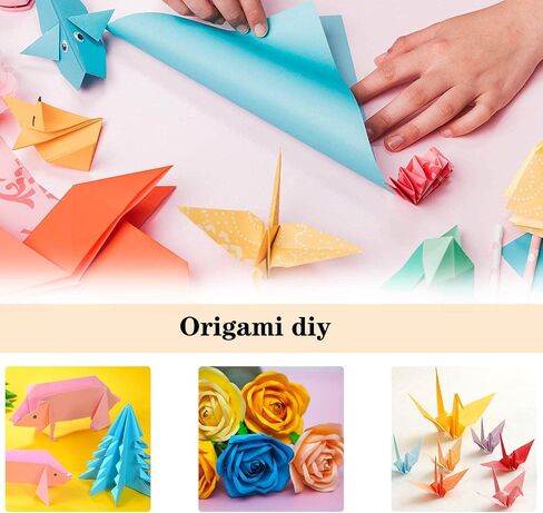 200 Sheets Colored Paper, A4 Origami Paper Colored Copy Paper Printer Paper for DIY Craft Kids Scrapbook School Office Printing 8.3" X 11.7", 20 Assorted Colors（70 g/m²） in Saudi Arabia