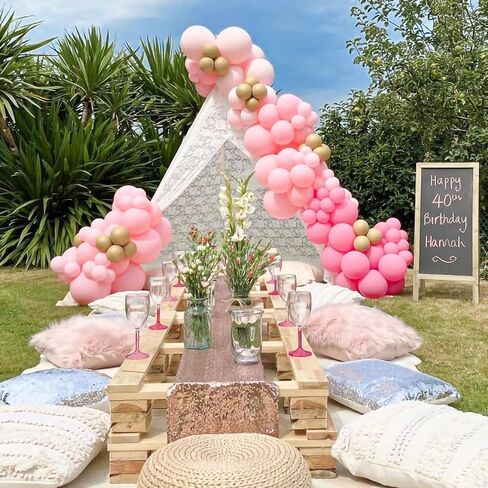 خيمة تيبي فاخرة من الدانتيل لحفلات الزفاف والحفلات وزينة للصور (بطول 19.5 سم) من تايني لاند in Kuwait