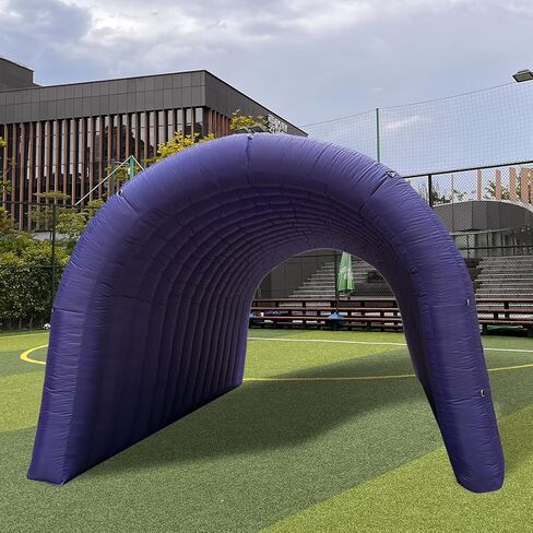 نفق رياضي قابل للنفخ من فينفجوز، مدخل نفق مع منفاخ مدمج لكرة القدم، خيمة مدخل للترويج والاعلان عن المعارض in Kuwait