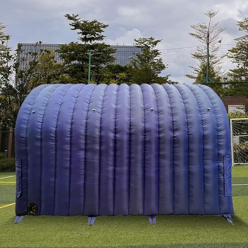 نفق رياضي قابل للنفخ من فينفجوز، مدخل نفق مع منفاخ مدمج لكرة القدم، خيمة مدخل للترويج والاعلان عن المعارض in Kuwait