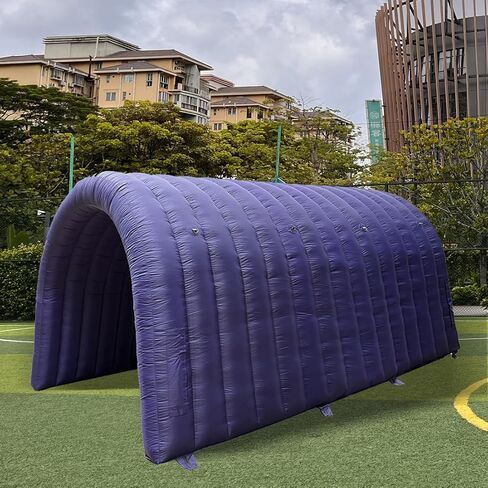 نفق رياضي قابل للنفخ من فينفجوز، مدخل نفق مع منفاخ مدمج لكرة القدم، خيمة مدخل للترويج والاعلان عن المعارض in Kuwait