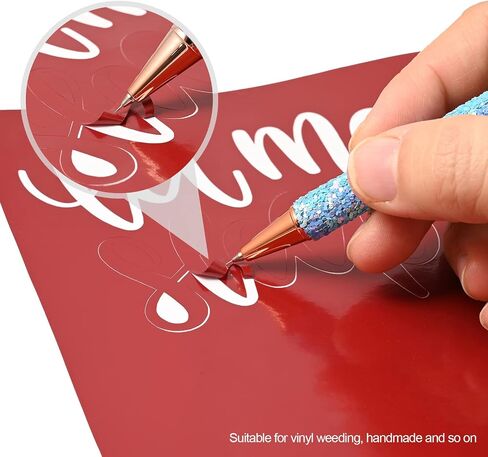 10 Pcs Fine Point Pin Pen Refills, Spare Refill for Weeding Pens, Replace Refill Needle Pin Craft Vinyl Tools for Air Bubble Release Piercing and Weeding Small Pieces in Kuwait