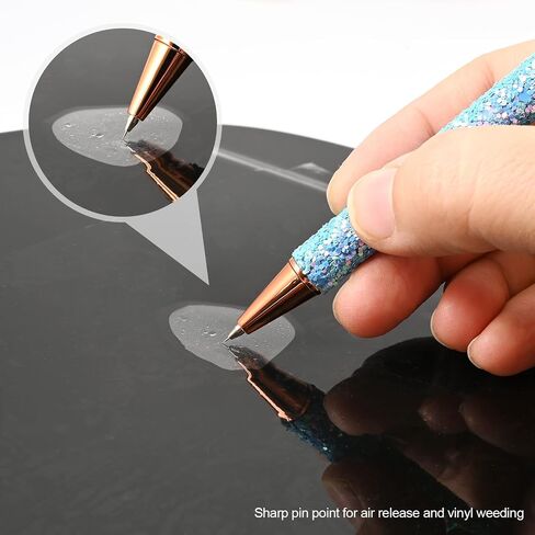 10 Pcs Fine Point Pin Pen Refills, Spare Refill for Weeding Pens, Replace Refill Needle Pin Craft Vinyl Tools for Air Bubble Release Piercing and Weeding Small Pieces in Kuwait