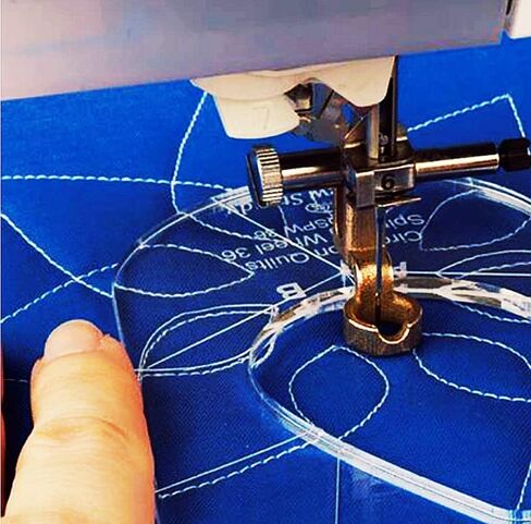 واي ار دي كيو ان كرافت مسطرة قصيرة ومنخفضة الساق مع حركة حرة للتطريز والتطريز بدون حركة تناسب جميع ماكينات الخياطة منخفضة الساق in Kuwait