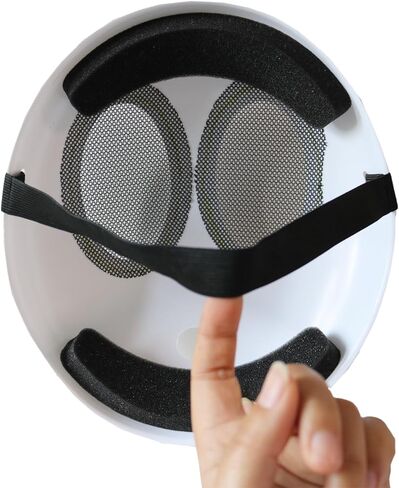 قناع الرجل الخجول، هدايا حفلات الهالوين، زي الرجل الخجول الأبيض، أزياء تنكرية، لوازم حفلات أعياد الميلاد in Kuwait