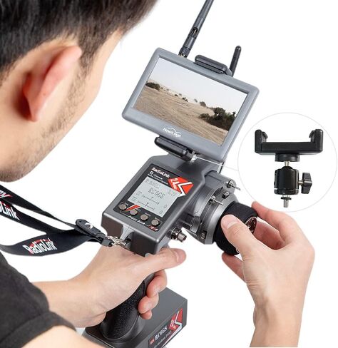 Radiolink FPV Display Monitor Screen Holder Mobile Cell Phone Bracket Mount Stand Folding for RC4GS V3&V2 RC6GS V3&V2 RC Controller in Kuwait