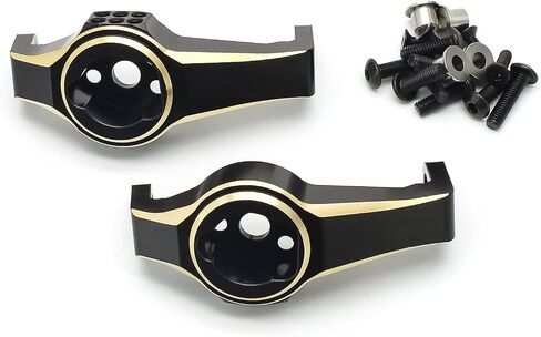 Treal Brass Caster Blocks Protal Drive C Hub Carrier Compatible with TRX-4/TRX-6 1:10 RC Car in Saudi Arabia