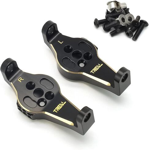 Treal Brass Caster Blocks Protal Drive C Hub Carrier Compatible with TRX-4/TRX-6 1:10 RC Car in Saudi Arabia