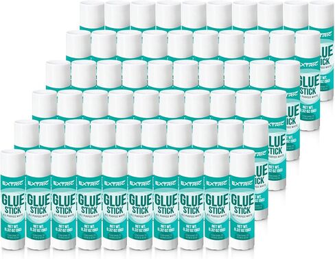 Glue Sticks Bulk Classroom, White Glue Sticks for Kids 60 Count, 0.32 Ounce, Washable All Purpose, for Kids, School and Home in Kuwait