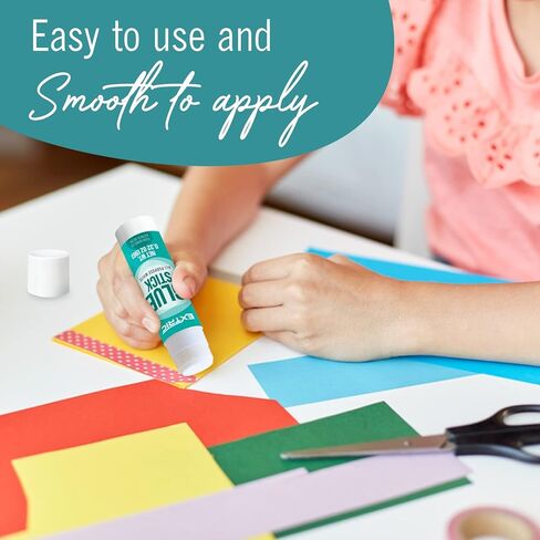 Glue Sticks Bulk Classroom, White Glue Sticks for Kids 60 Count, 0.32 Ounce, Washable All Purpose, for Kids, School and Home in Kuwait