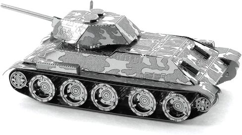 Metal Earth T-34 Tank 3D Metal Model Kit Bundle with Tweezers Fascinations in Saudi Arabia
