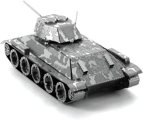 Metal Earth T-34 Tank 3D Metal Model Kit Bundle with Tweezers Fascinations in Saudi Arabia