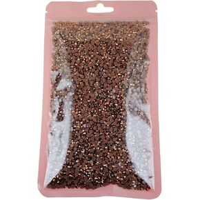 بلينجيرل نحاس جيلي AB أحجار الراين 5 مم، 5000 قطعة فضفاضة من راتنج الذهب الوردي حجر الراين ss20 حجر لامع مسطح للأكواب والأحذية والأكواب والمشروعات اليدوية والحرف اليدوية in Kuwait