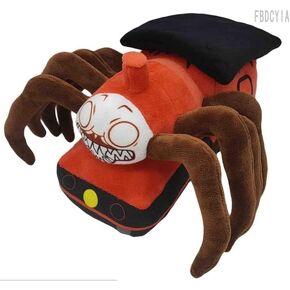 Choo Choo Charles Plush Toy,8.7Inch Charles Spider Train Doll,Gift for Kids Fans,Choo Choo Train Toy Spider Stuffed Animal (Red Style 1)