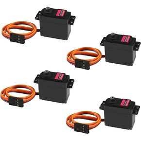 8Pcs SG90 Micro Servo Motor Mini Servo SG90 9g Analog Servo SG90 Steering Gear Compatible with RC Helicopter Airplane Car Boat Robot in Kuwait