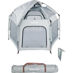 Baby Cub Playden - Indoor/Outdoor Covered Play Tent for Children, Portable Tent with Canopy, Easy Pop Up for Beach or Home, Lightweight and Versatile Child Tent in Saudi Arabia