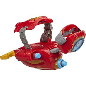 Avengers NERF Power Moves Marvel Iron Man Repulsor Blast Gauntlet NERF Dart-Launching Toy for Kids Roleplay, Toys for Kids Ages 5 and Up in Kuwait