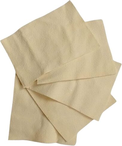 بينجوين بوتري - شمواه شمواه مقصوص مسبقًا لتنعيم حافة الوعاء - فائق النعومة - مقاس S - يناسب راحة يدك (مجموعة من 5 قطع) in Kuwait