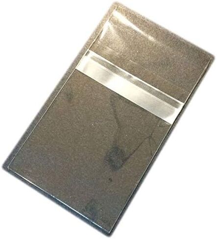 حقائب واقية للبطاقات من UNIQUEPACKING 100 قطعة 4 5/8 X 5 3/4 شفافة A2+ (P) قابلة للإغلاق من أجل بطاقات سيلو/سيلوفان (تناسب واحد مقاس A2 مع مغلف) - شريط لاصق على الجسم in Saudi Arabia
