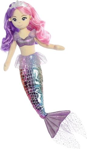 حيوان محشو من Aurora® Enchanting Sea Sparkles™ Rainbow Sea Iris™ - لعب خيالي - رفاق سحريون - 18 بوصة in Kuwait