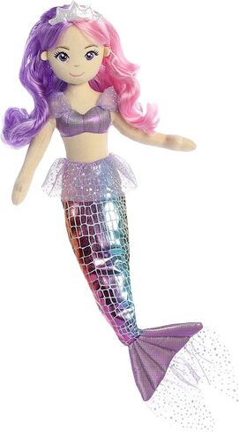 حيوان محشو من Aurora® Enchanting Sea Sparkles™ Rainbow Sea Iris™ - لعب خيالي - رفاق سحريون - 18 بوصة in Kuwait