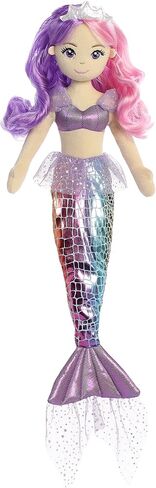 حيوان محشو من Aurora® Enchanting Sea Sparkles™ Rainbow Sea Iris™ - لعب خيالي - رفاق سحريون - 18 بوصة in Kuwait