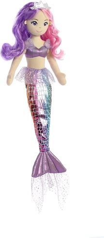 حيوان محشو من Aurora® Enchanting Sea Sparkles™ Rainbow Sea Iris™ - لعب خيالي - رفاق سحريون - 18 بوصة in Kuwait