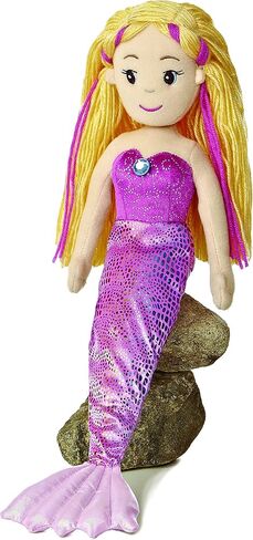 حيوان محشو من Aurora® Enchanting Sea Sparkles™ Rainbow Sea Iris™ - لعب خيالي - رفاق سحريون - 18 بوصة in Kuwait