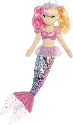 حيوان محشو من Aurora® Enchanting Sea Sparkles™ Rainbow Sea Iris™ - لعب خيالي - رفاق سحريون - 18 بوصة in Kuwait