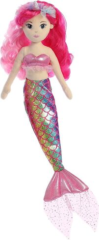 حيوان محشو من Aurora® Enchanting Sea Sparkles™ Rainbow Sea Iris™ - لعب خيالي - رفاق سحريون - 18 بوصة in Kuwait