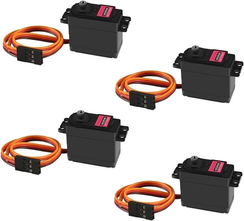 8Pcs SG90 Micro Servo Motor Mini Servo SG90 9g Analog Servo SG90 Steering Gear Compatible with RC Helicopter Airplane Car Boat Robot in Kuwait