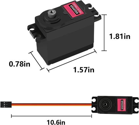 8Pcs SG90 Micro Servo Motor Mini Servo SG90 9g Analog Servo SG90 Steering Gear Compatible with RC Helicopter Airplane Car Boat Robot in Kuwait