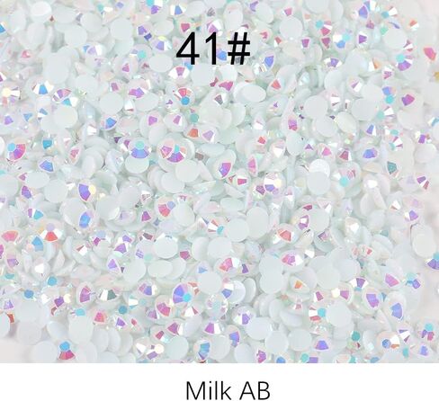 500 قطعة 6 مم 26 جرام من حجر الراين الجيلي AB اللون غير الإصلاح اللامع من حجر الراين اللامع للأكواب والزجاجات والأكواب والديكور الحرفي... in Kuwait