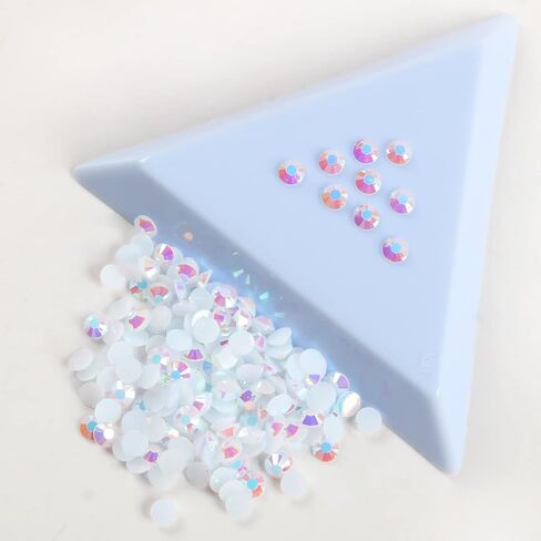 500 قطعة 6 مم 26 جرام من حجر الراين الجيلي AB اللون غير الإصلاح اللامع من حجر الراين اللامع للأكواب والزجاجات والأكواب والديكور الحرفي... in Kuwait