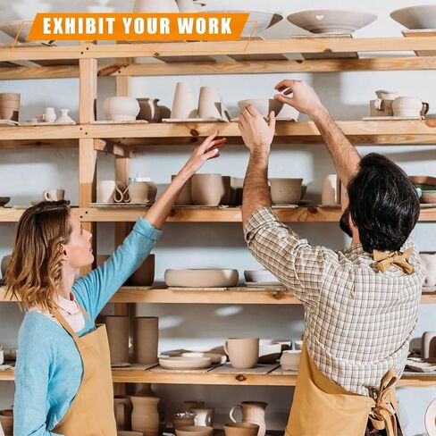 ادوات نحت صلصال الفخار من لينفسي، ادوات نحت الخشب والطين الفخار مزدوجة الاطراف لتشكيل النحت والطين والبوليمر والسيراميك مع حقيبة تخزين - 30 قطعة in Kuwait