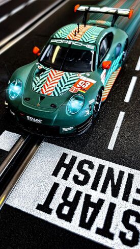 Carrera 27742 Porsche 911 RSR Proton Competition No.93 1:32 Scale Analog Slot Car Racing Vehicle Evolution Slot Car Race Tracks in Saudi Arabia