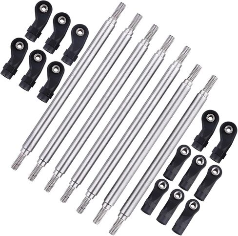 Steel RC Suspension Links Kit Linkage for Redcat Gen8 1/10 Scale RC Crawler Truck Upgrades Accessories in Saudi Arabia
