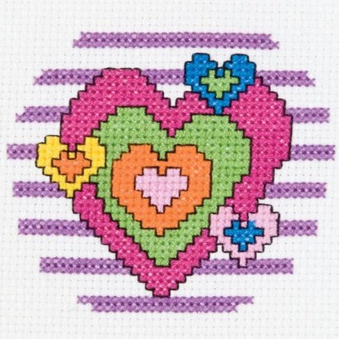 Bucilla My 1st Stitch Mini Counted Cross Stitch Kit, Find Your Wings in Saudi Arabia