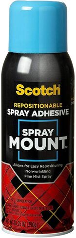 Scotch Spray Mount, 10.2 5 oz, Repositionable on Many Surfaces(6065) in Saudi Arabia