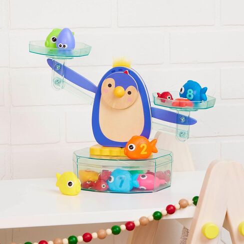 Battat Education – Balance Scale for Kids – Math Toys – Kids Math Games – Counting Toys – 3 Years + – Penguin Math Balance in Kuwait