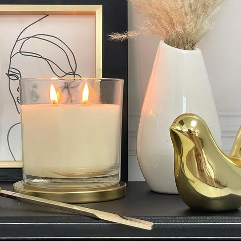 Soy Wax for Candle Making | 20lb Soy Candle Wax Slab | Smooth Blend for High Load Fragrance Formulation |Candle Making Supplies in Saudi Arabia